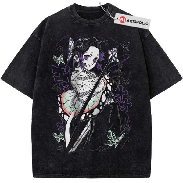Shinobu Kocho Shirt, Demon Slayer Shirt, Anime Shirt, Vintage Tee