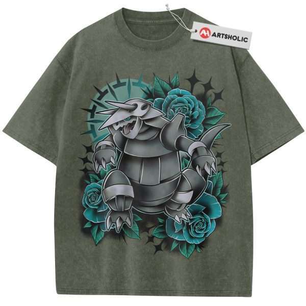 Aggron Shirt, Pokemon Shirt, Anime Shirt, Vintage T-Shirt