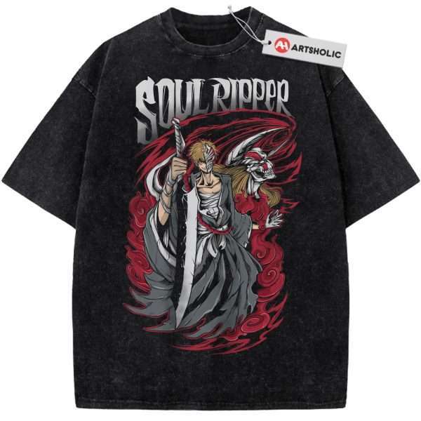 Ichigo Kurosaki Shirt, Bleach Shirt, Anime Shirt, Vintage Tee