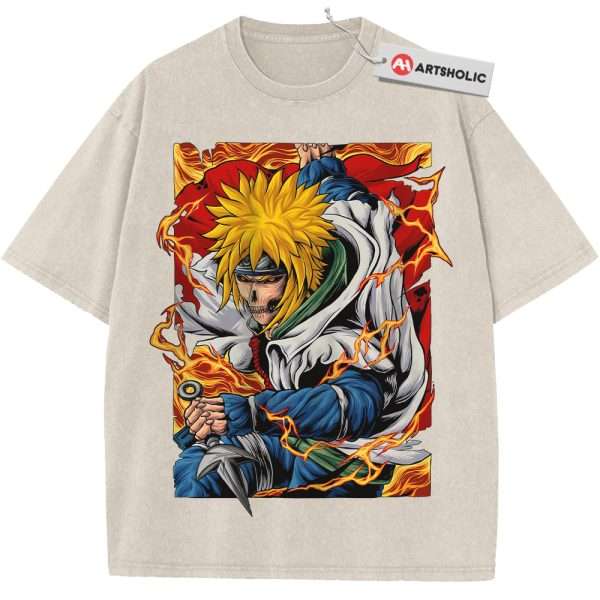 Skull Minato Namikaze Shirt, Naruto Shirt, Anime Shirt, Vintage T-Shirt
