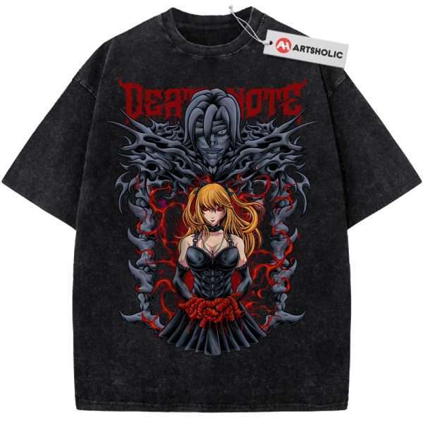Rem vs Misa Amane Shirt, Death Note Shirt, Anime Shirt, Vintage T-Shirt