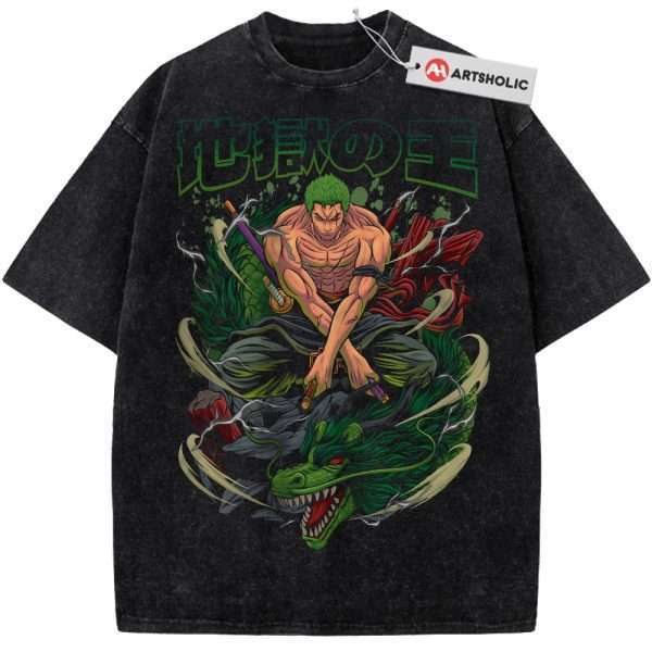 Roronoa Zoro Shirt, One Piece Shirt, Anime Shirt, Vintage Tee