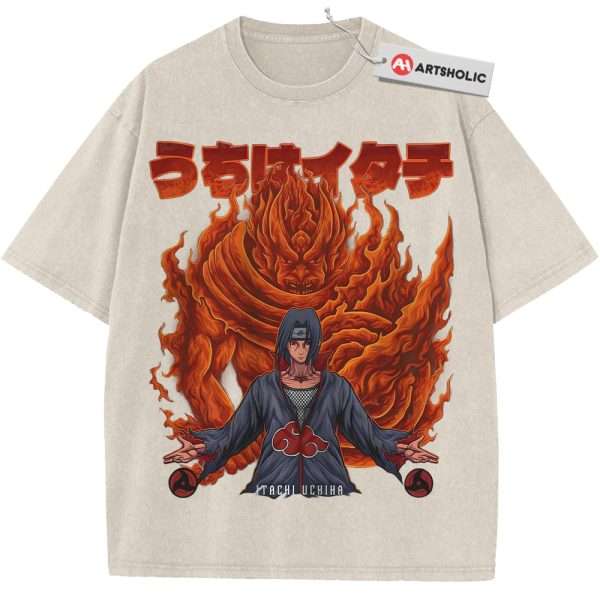 Itachi Uchiha Shirt, Akatsuki Shirt, Naruto Shirt, Anime Shirt, Vintage Tee