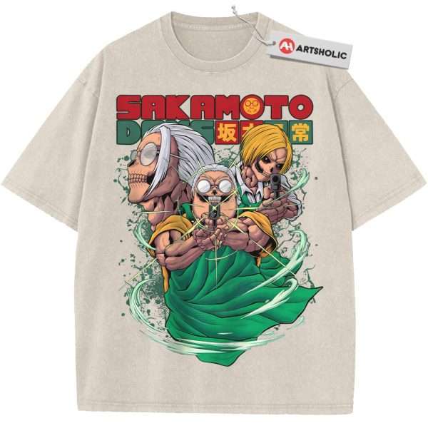 Skull Taro Sakamoto Shirt, Sakamoto Days Shirt, Anime Shirt, Vintage T-Shirt
