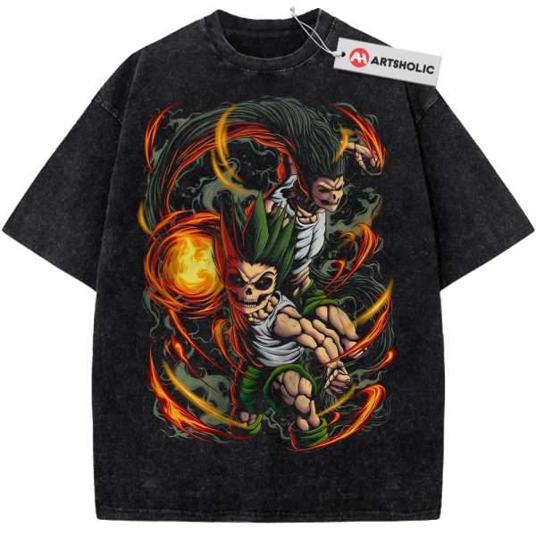Skull Gon Freecss Shirt, Hunter x Hunter Shirt, HxH Shirt, Anime Shirt, Vintage T-Shirt