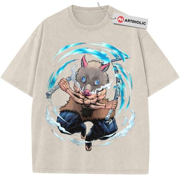 Skeleton Inosuke Hashibira Shirt, Demon Slayer Shirt, Anime Shirt, Vintage Tee