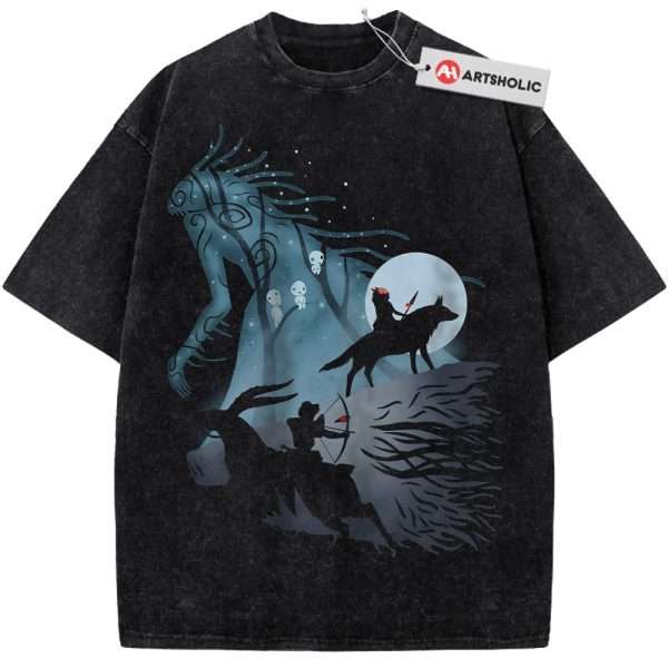 Princess Mononoke Shirt, Studio Ghibli Shirt, Anime Shirt, Vintage Tee