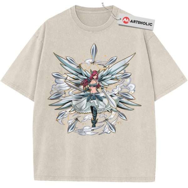 Erza Scarlet Shirt, Fairy Tail Shirt, Anime Shirt, Vintage Tee