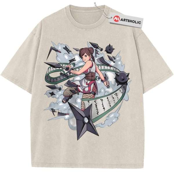 Tenten Shirt, Naruto Shirt, Anime Shirt, Vintage Tee