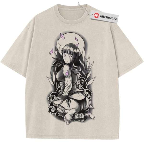 Hinata Hyuga Shirt, Naruto Shirt, Anime Shirt, Vintage Tee