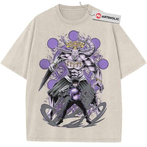 Megumi Fushiguro vs Mahoraga Shirt, Jujutsu Kaisen Shirt, Anime Shirt, Vintage T-Shirt