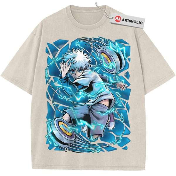 Killua Zoldyck Shirt, Hunter x Hunter Shirt, HxH Shirt, Anime Shirt, Vintage T-Shirt