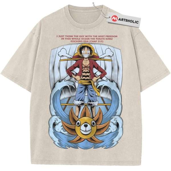 Monkey D Luffy Shirt, One Piece Shirt, Anime Shirt, Vintage Tee