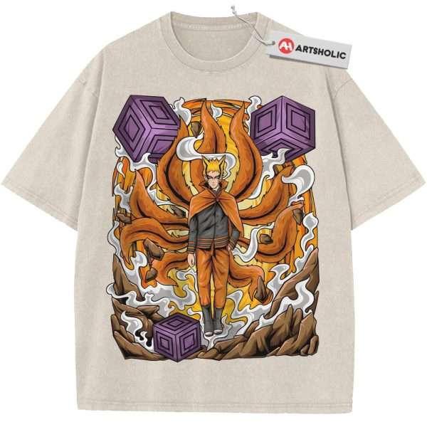 Baryon Mode Naruto Uzumaki Shirt, Anime Shirt, Vintage T-Shirt