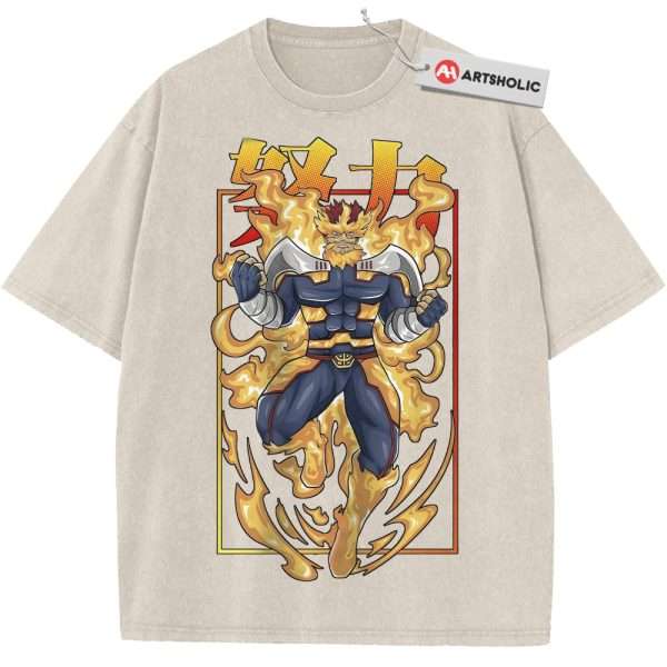 Endeavor Shirt, MHA Shirt, Anime Shirt, Vintage T-Shirt