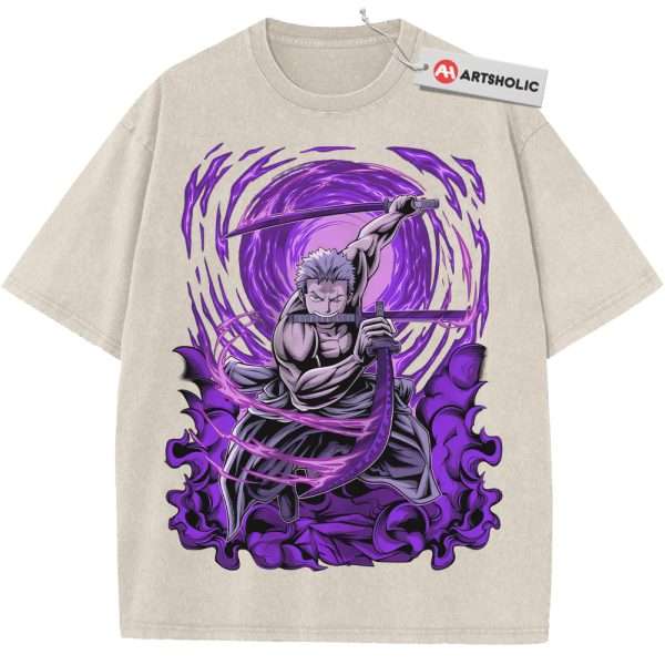 Roronoa Zoro Shirt, One Piece Shirt, Anime Shirt, Vintage Tee