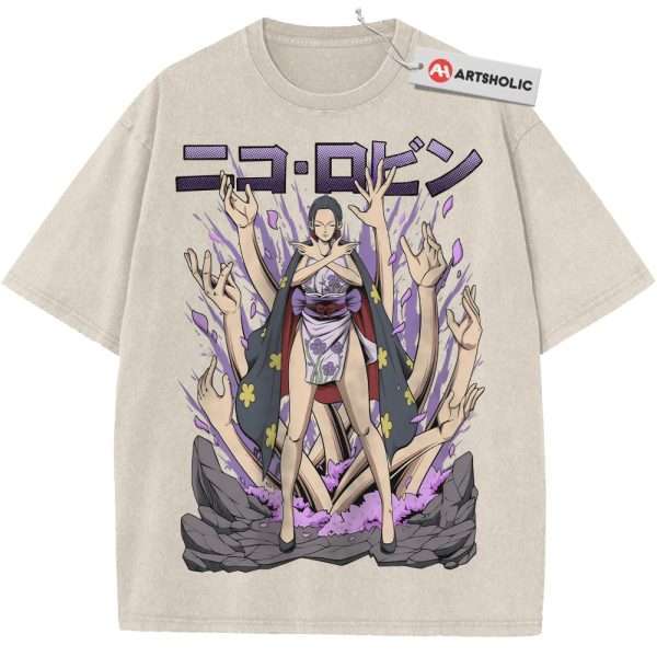 Nico Robin Shirt, One Piece Shirt, Anime Shirt, Vintage Tee