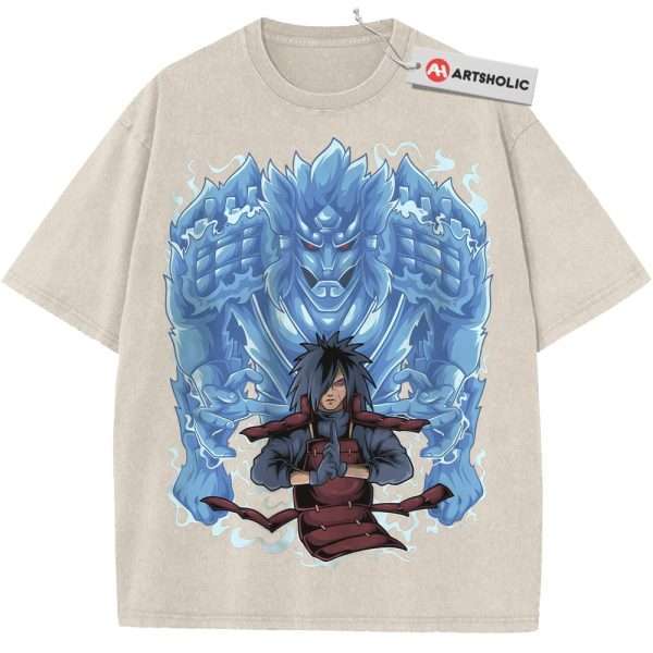 Madara Uchiha Shirt, Naruto Shirt, Anime Shirt, Vintage T-Shirt