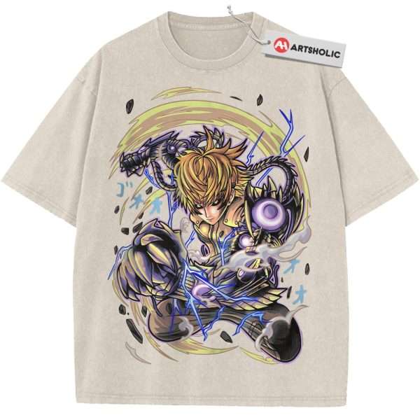 Genos Shirt, One Punch Man Shirt, Anime Shirt, Vintage Tee