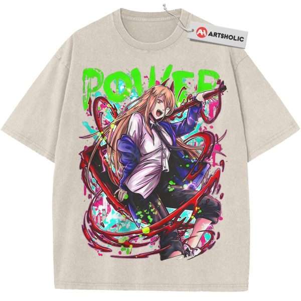 Power Shirt, Chainsaw Man Shirt, Anime Shirt, Vintage T-Shirt