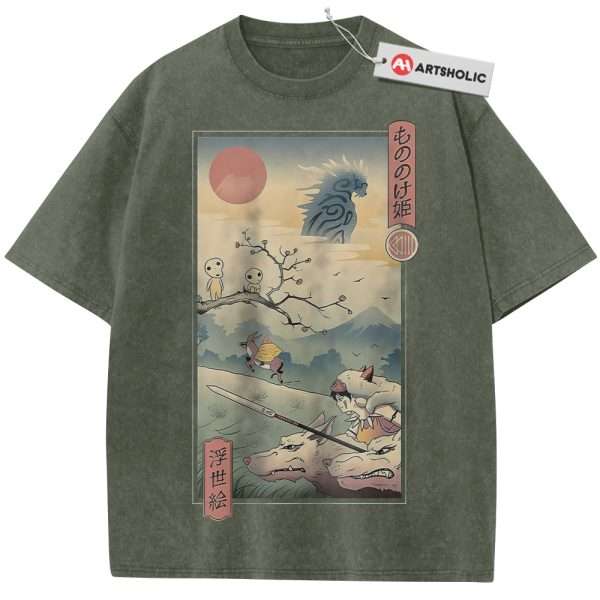 Princess Mononoke Shirt, Studio Ghibli Shirt, Anime Shirt, Vintage T-Shirt
