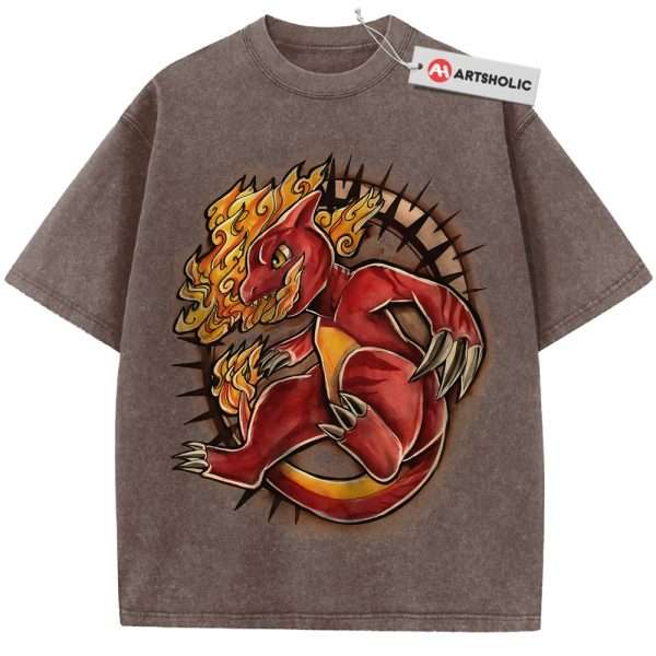 Charmeleon Shirt, Pokemon Shirt, Anime Shirt, Vintage T-Shirt