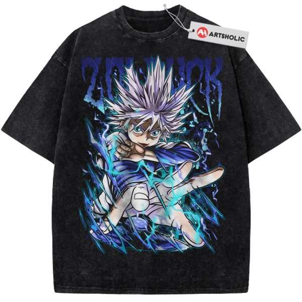 Killua Zoldyck Shirt, Hunter x Hunter Shirt, HxH Shirt, Anime Shirt, Vintage Tee