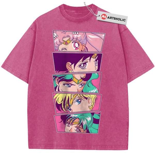 Sailor Moon Shirt, Anime Shirt, Vintage T-Shirt - Rose Red, L