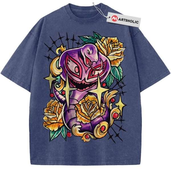 Arbok Shirt, Pokemon shirt, Anime Shirt, Vintage Tee - Blue, M