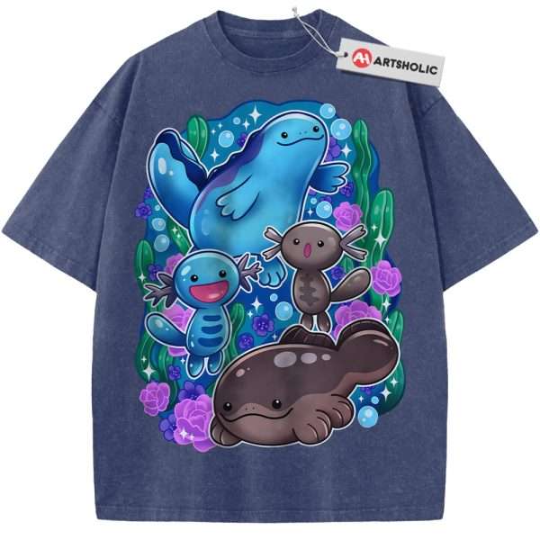 Wooper Shirt, Quagsire Shirt, Wooper Shirt, Clodsire Shirt, Pokemon Shirt, Anime Shirt, Vintage T-Shirt