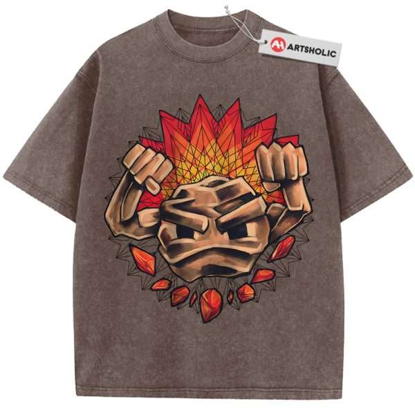 Geodude Shirt, Pokemon Shirt, Anime Shirt, Vintage Tee