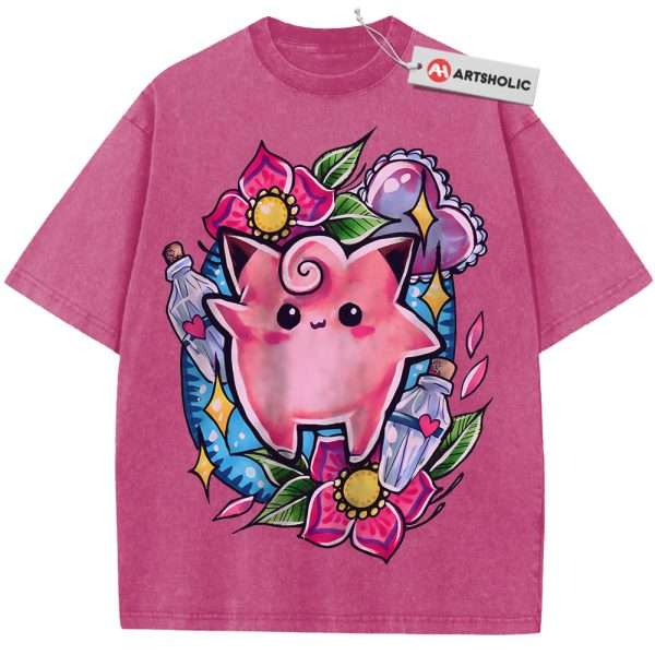 Clefairy Shirt, Pokemon Shirt, Anime Shirt, Vintage T-Shirt