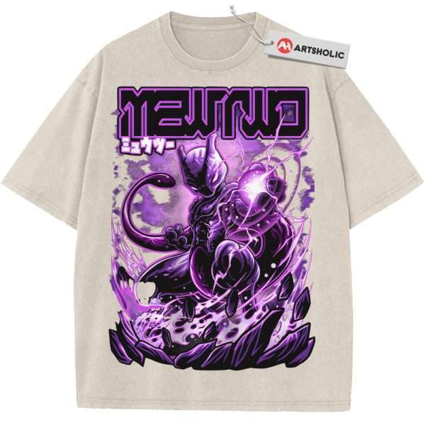 Mewtwo Shirt, Pokemon Shirt, Anime Shirt, Vintage T-Shirt