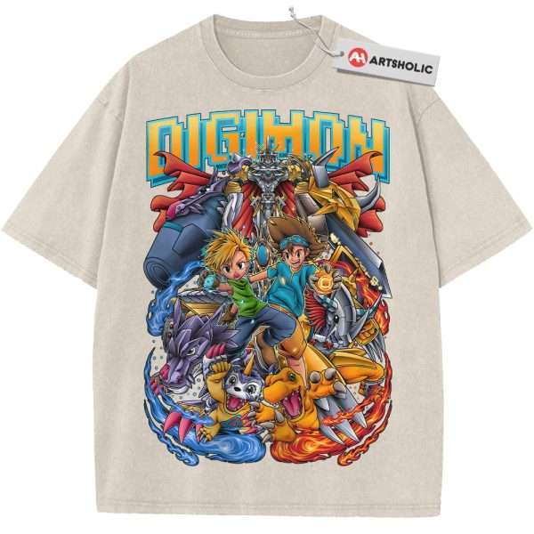 Digimon Adventure Shirt, Anime Shirt, Vintage T-Shirt