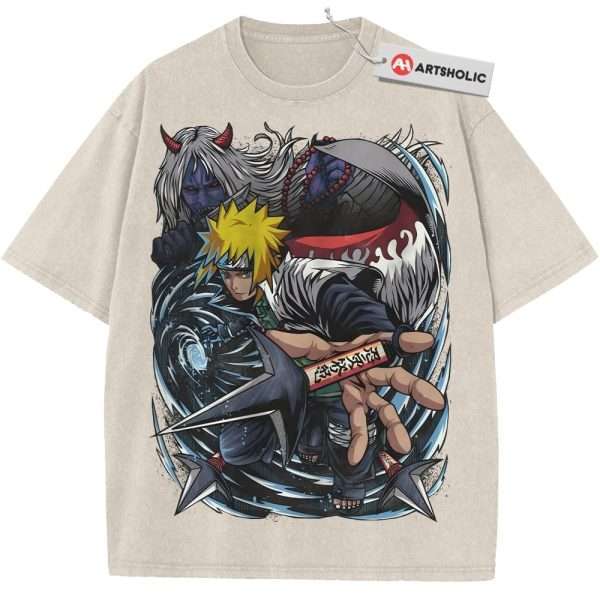 Minato Namikaze Shirt, Naruto Shirt, Anime Shirt, Vintage Tee