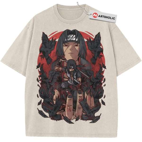 Itachi Uchiha Shirt, Akatsuki Shirt, Naruto Shirt, Anime Shirt, Vintage T-Shirt