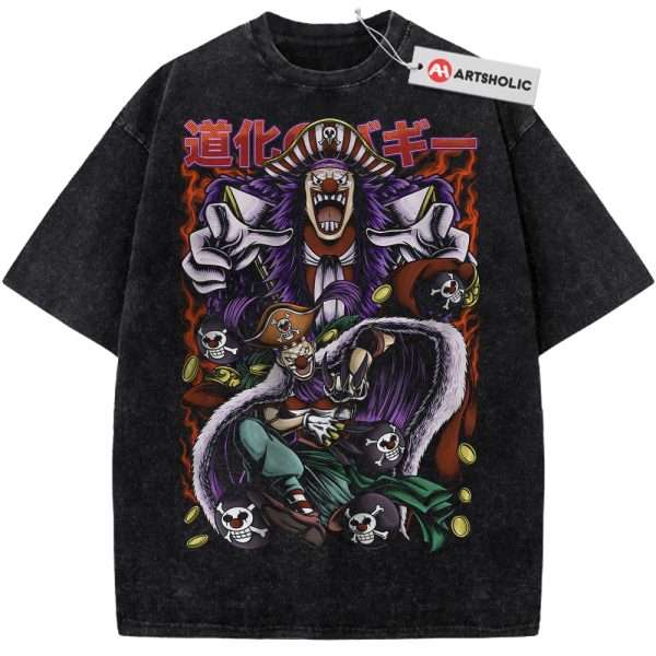 Buggy Shirt, One Piece Shirt, Anime Shirt, Vintage Tee