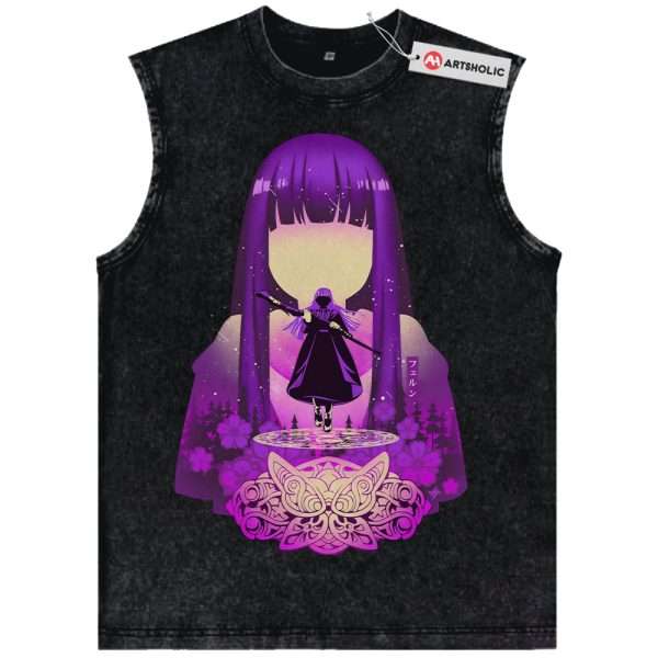 Fern Tank Top, Frieren: Beyond Journey's End Tank Top, Anime Tank Top, Vintage Tank Top