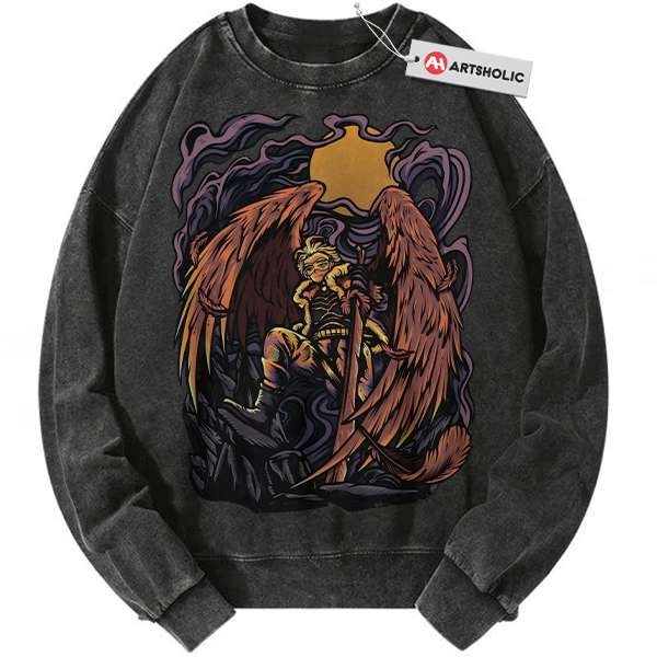 Hawks Sweatshirt, Keigo Takami Sweatshirt, MHA Sweatshirt, Anime Sweatshirt, Vintage Sweatshirt