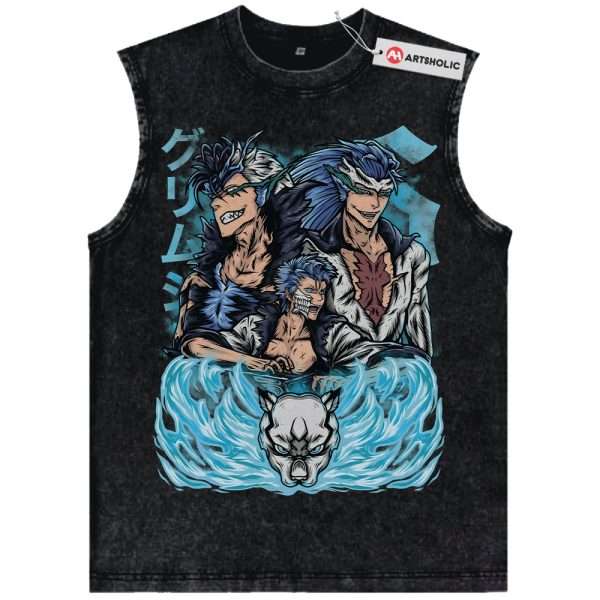 Grimmjow Jaegerjaquez Tank Top, Bleach Tank Top, Anime Tank Top, Vintage Tank Top