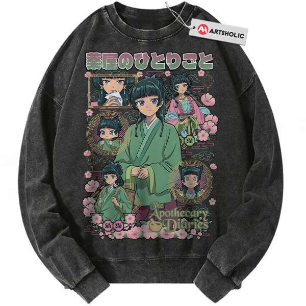 Maomao Sweatshirt, The Apothecary Diaries Sweatshirt, Anime Sweatshirt, Vintage Sweater