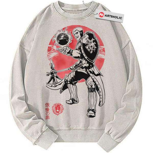 Escanor Sweatshirt, Seven Deadly Sins Sweatshirt, Anime Sweatshirt, Vintage Sweater