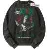 Roronoa Zoro Sweatshirt, One Piece Sweatshirt, Anime Sweatshirt, Vintage Sweater