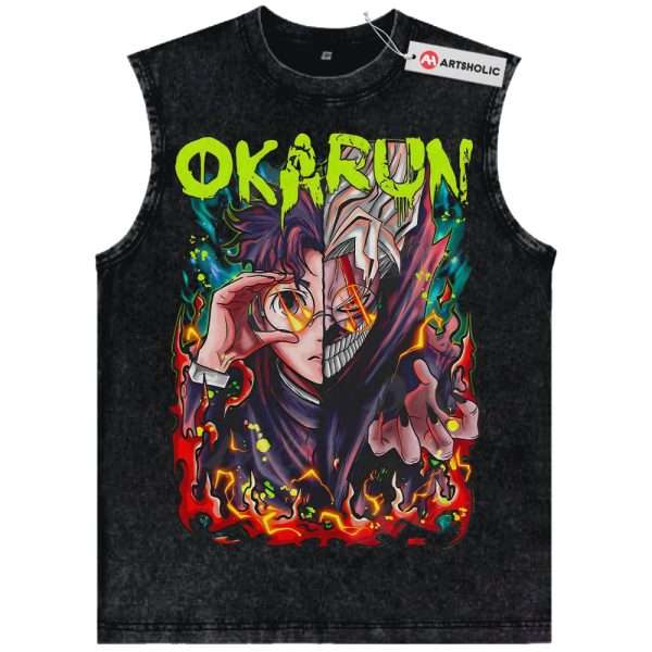 Okarun Tank Top, Ken Takakura Tank Top, Dandadan Tank Top, Anime Tank Top, Vintage Tank Top
