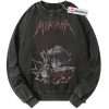 Mikasa Ackerman Sweatshirt, Attack On Titan Sweatshirt, AOT Sweatshirt, Anime Sweatshirt, Vintage Sweatshirt