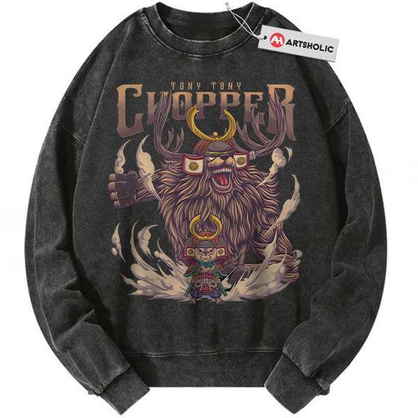 Tony Tony Chopper Sweatshirt, One Piece Sweatshirt, Anime Sweatshirt, Vintage Sweater