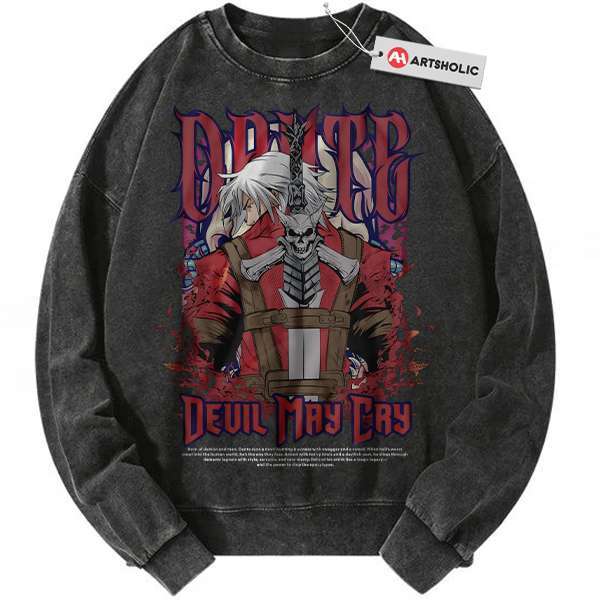 Dante Sweatshirt, Devil May Cry Sweatshirt, Game Sweatshirt, Vintage Sweater