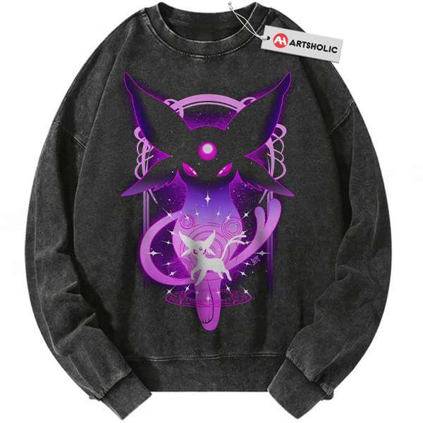 Espeon Sweatshirt, Pokemon Sweatshirt, PKM Sweatshirt, Anime Sweatshirt, Vintage Sweater