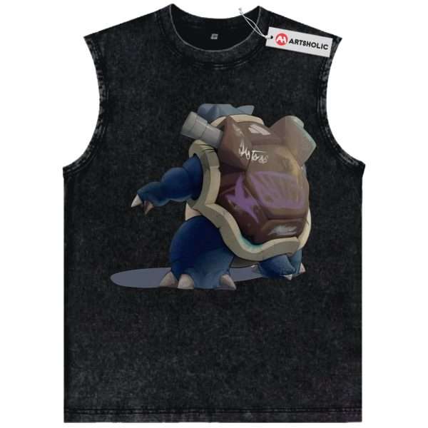 Blastoise Tank Top, Pokemon Tank Top, PKM Tank Top, Anime Tank Top, Vintage Tank Top