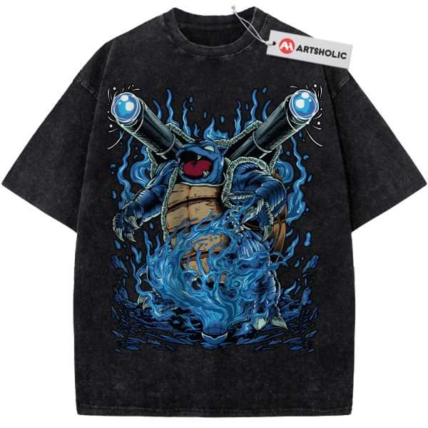 Blastoise Shirt, Pokemon Shirt, Anime Shirt, Vintage T-Shirt